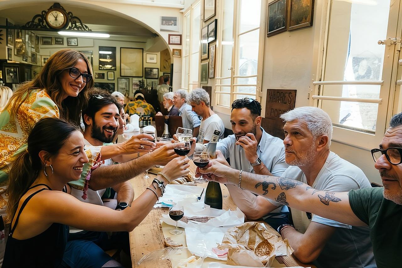 Bologna gastronomic experience with a local