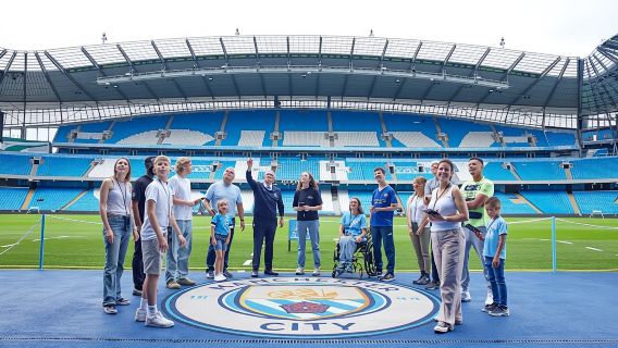 The Manchester City guided stadium tour