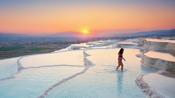 ทัวร์เต็มวันปามุคคาเล-ฮิเอราโปลิสจากอันตัลยาพร้อมอาหารกลางวัน