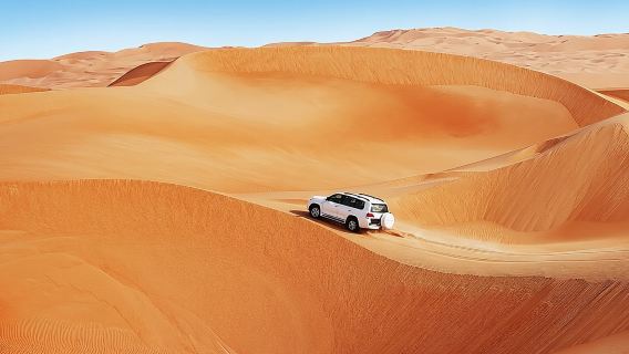 Doha Golden Dune Safari | Dune Bashing| Sandboarding| Inland sea