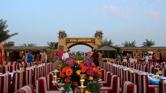 Premium Red Dune Safari Camp+BBQ Dinner+Deluxe Camp+Sand Boarding(Quad Bike Optional)