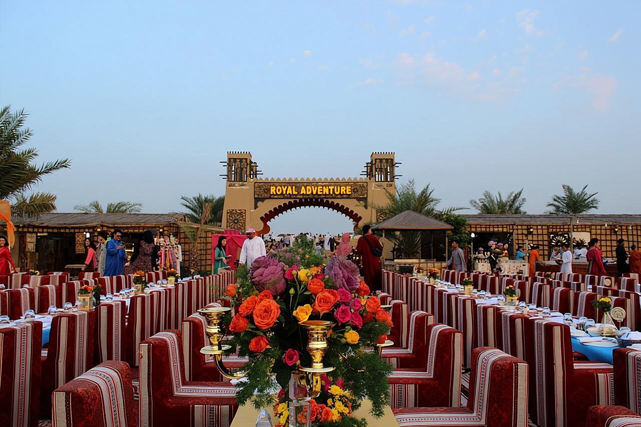 แคมป์พรีเมียมเรดดูนซาฟารี+อาหารเย็นแบบบาร์บีคิว+แคมป์ดีลักซ์+เล่นสโนว์บอร์ดบนทราย (มีรถควอดไบค์ให้เลือกเพิ่ม)