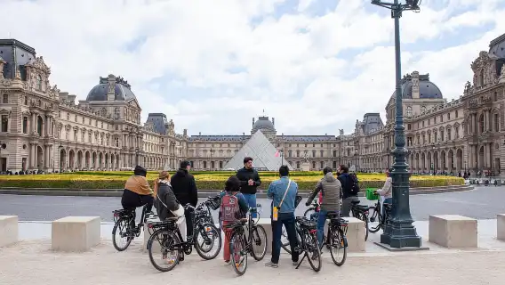 巴黎：風景優美的電動自行車之旅，可選裝塞納河遊船