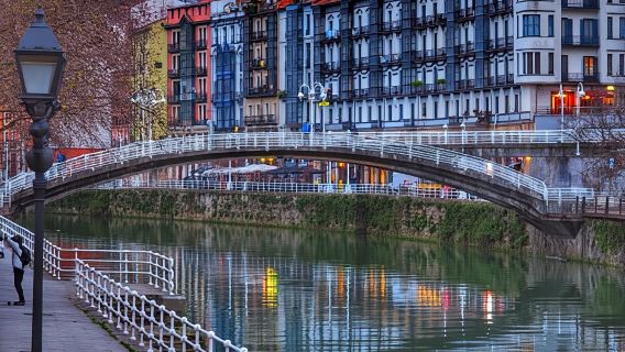Bilbao: Classic & Modern Guided Walking Tour with Pintxos