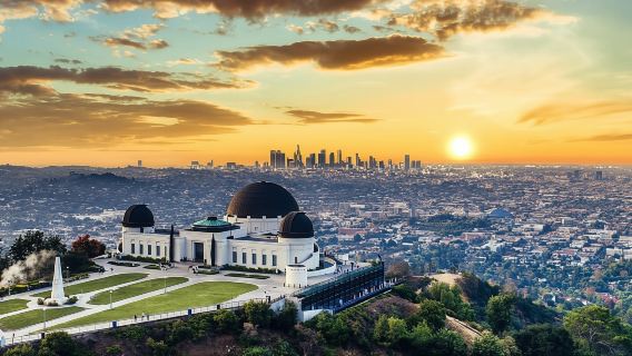 From Los Angeles: Griffith Observatory Open-top Sunset Tour