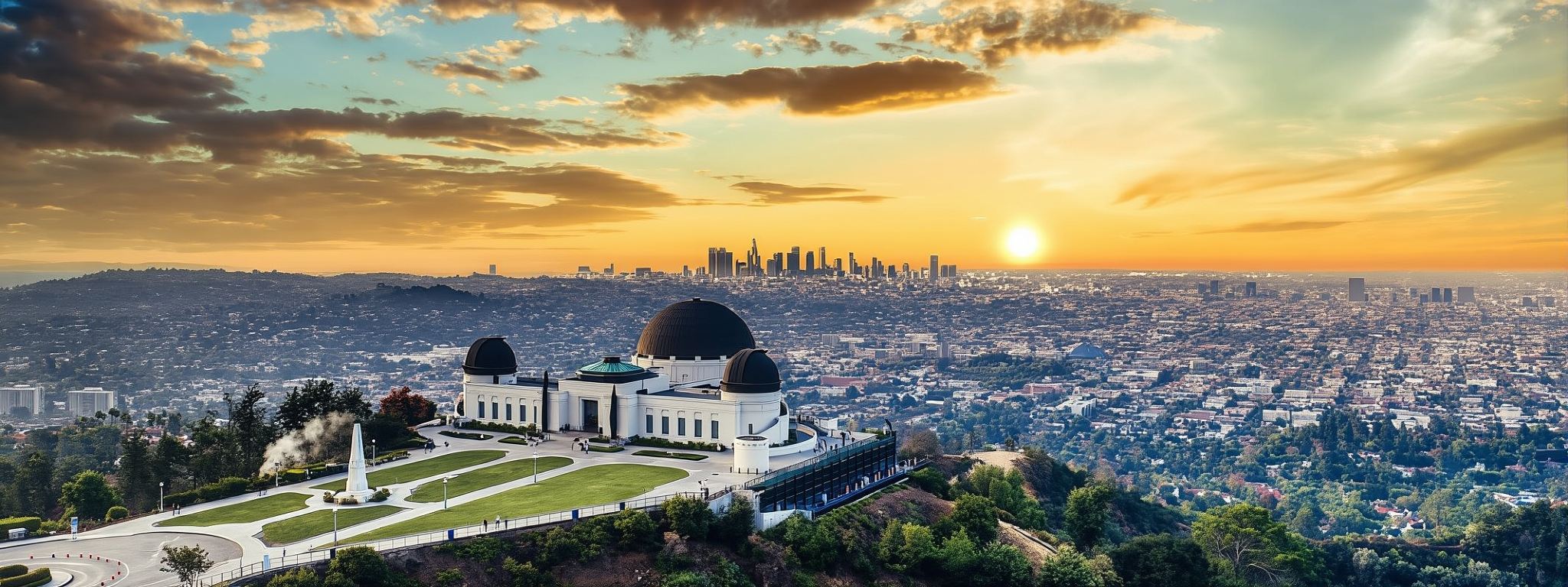 From Los Angeles: Griffith Observatory Open-top Sunset Tour