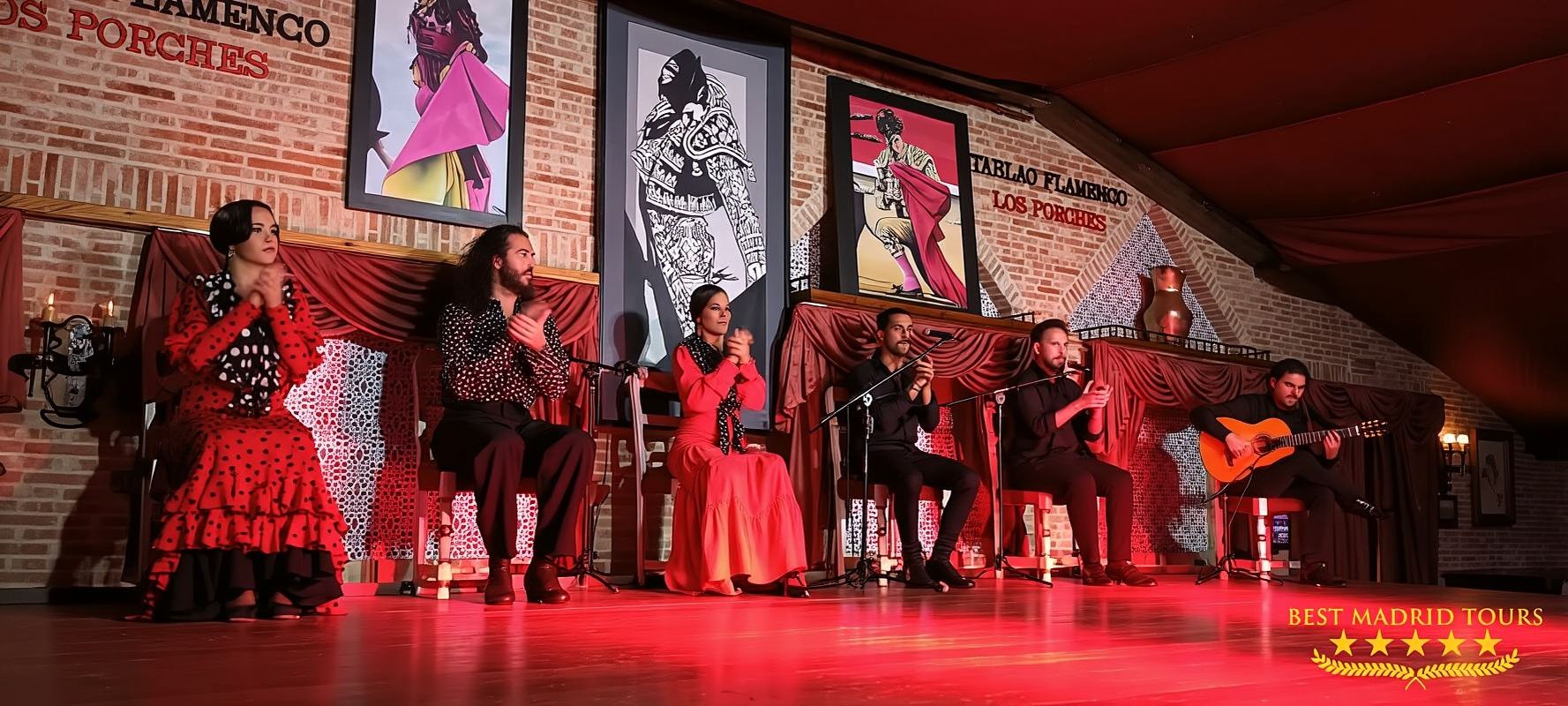 Spettacolo di flamenco e cena a Madrid