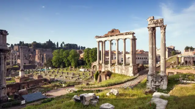 Rome: Arena of Colosseum, Roman Forum and Palatine Hill