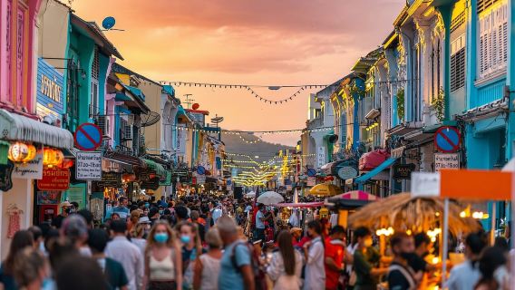 Phuket: tour della città con il Grande Buddha, la città vecchia e il mercato notturno