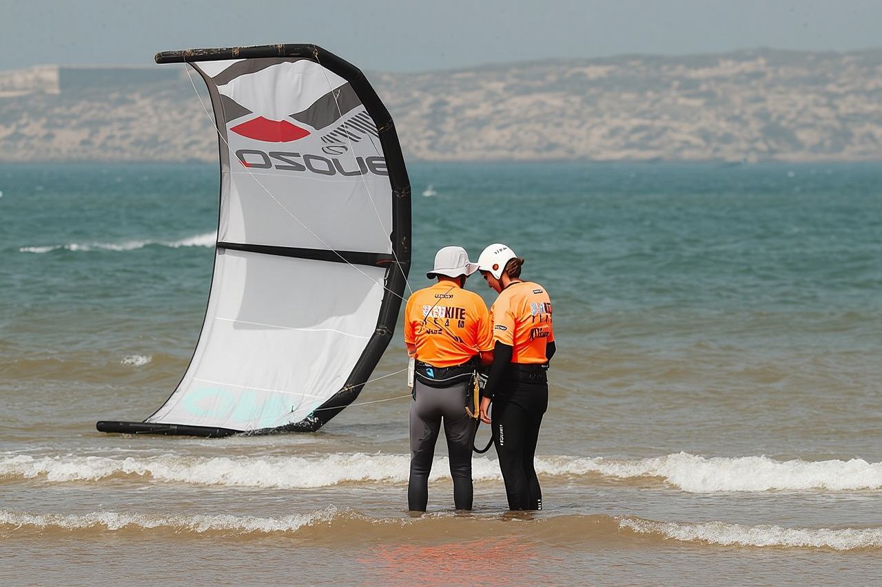Noleggio attrezzatura da kitesurf a Bleukite Essaouira