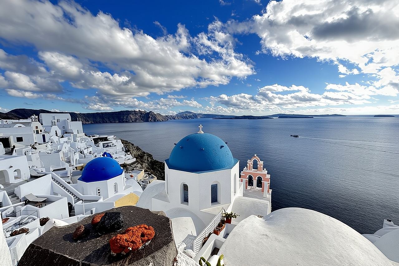 Tour panoramico di Santorini