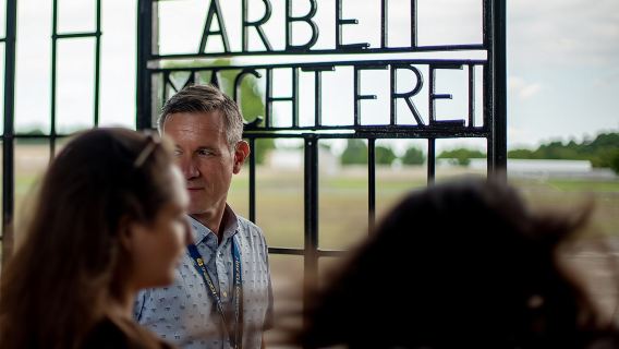 Excursión en autobús al campo de concentración de Sachsenhausen desde Berlín (en inglés)