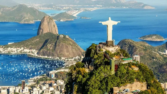 1-day tour of Christ the Redeemer + Sugarloaf Mountain + Selarón Steps + Sambadrome in Rio de Janeiro, Brazil