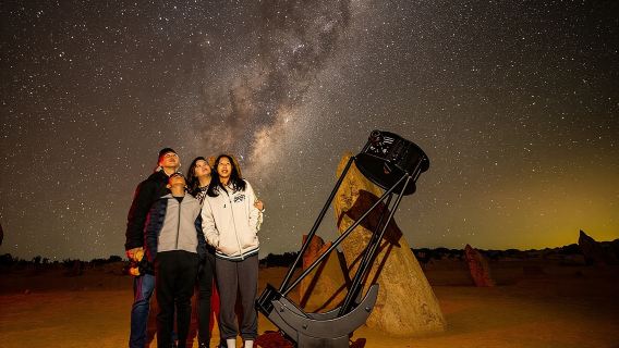 Cena al tramonto nel deserto dei Pinnacoli e tour per osservare le stelle
