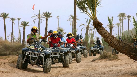 Marrakech Palm Grove 2-Hour Quad Biking Adventure.