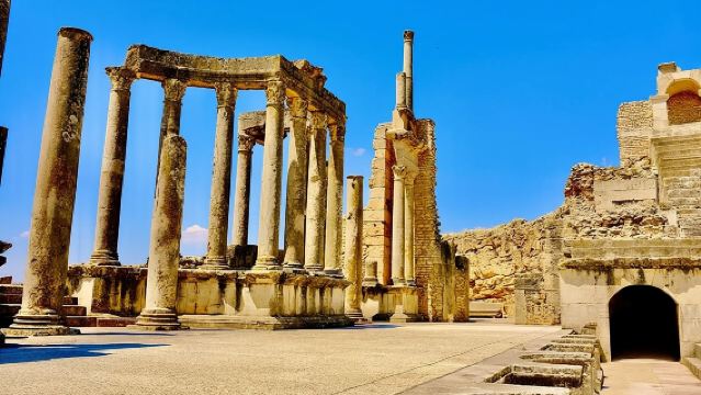 Private Excursion to Testour, Dougga and Bulla Regia from Tunis.