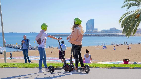 Barcelona Electric Scooter Tour
