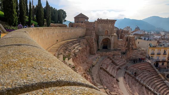 Cartagena: Ancient Roman Walking Tour with Entry Tickets