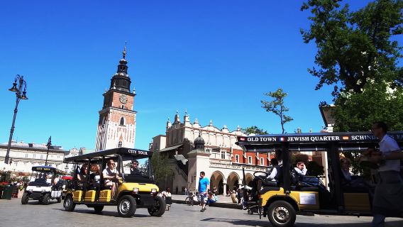 Cracovia: tour della città in golf cart elettrico