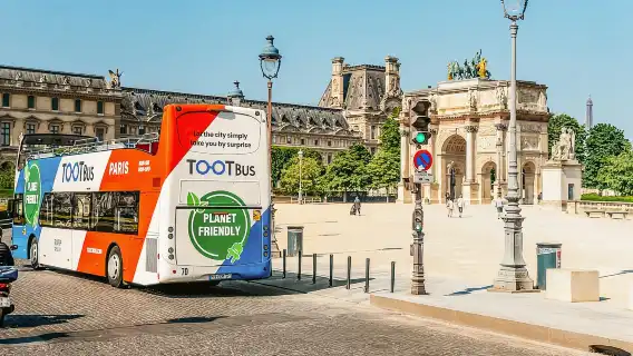 巴黎:Tootbus 隨上隨下觀光巴士(可選遊船)