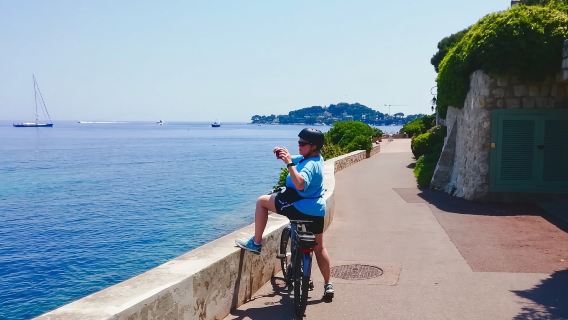 Bicicleta eléctrica desde Niza: la fantástica bahía de Villefranche y Saint-Jean