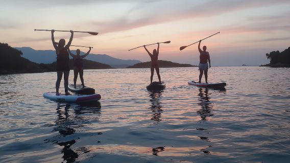 Isole Ksamil: Stand-Up Paddle Tour (SUP Tour)