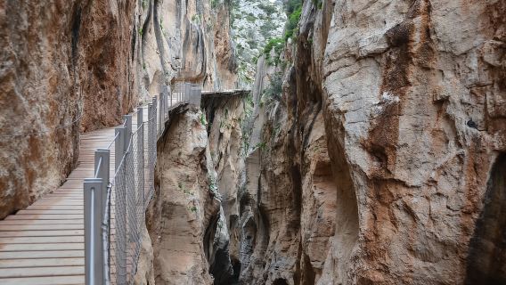 Caminito del Rey desde Málaga, grupo reducido hasta 7 personas