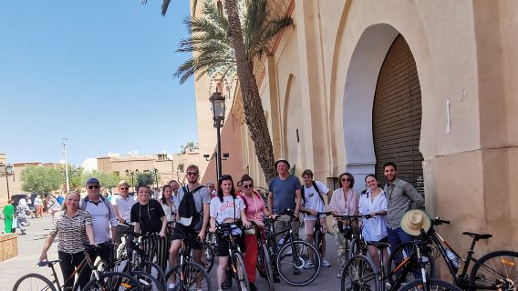Marrakech: tour guidato in bicicletta con una guida locale