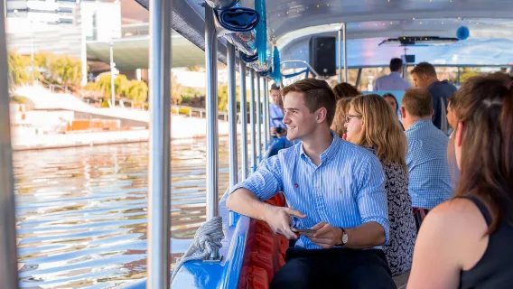 Adelaide: crociera turistica sul fiume Torrens Popeye