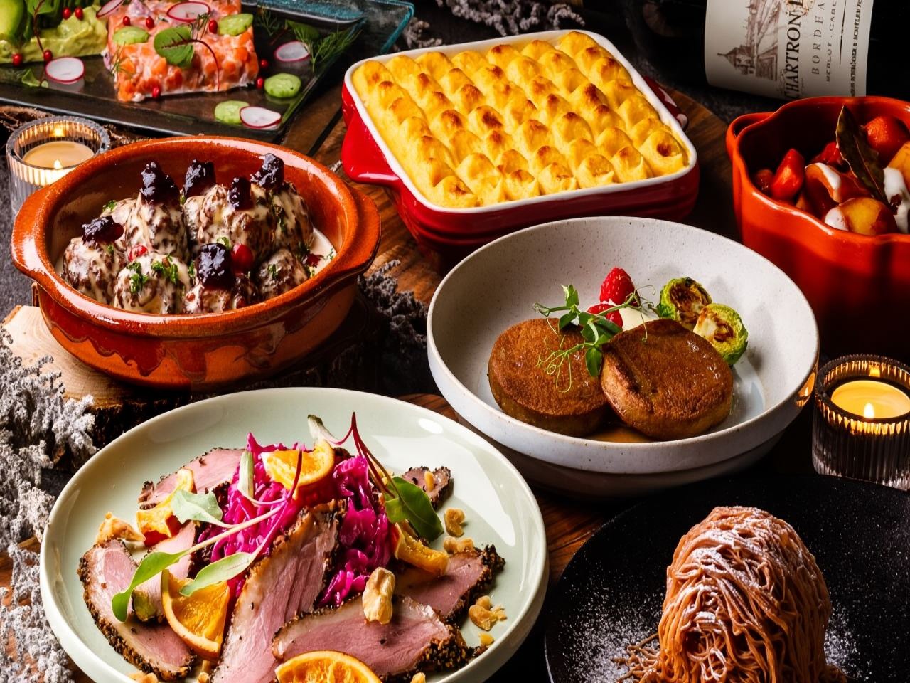 [Terrasse & Dîner "All Flags" ] Forfait buffet en semaine/jours fériés - Choisissez parmi quatre options