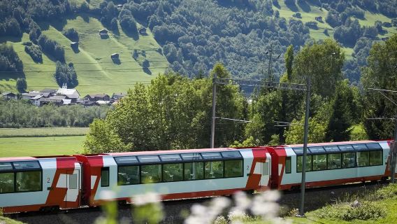 ตั๋วรถไฟกลาเซียร์เอ็กซ์เพรสสวิตเซอร์แลนด์