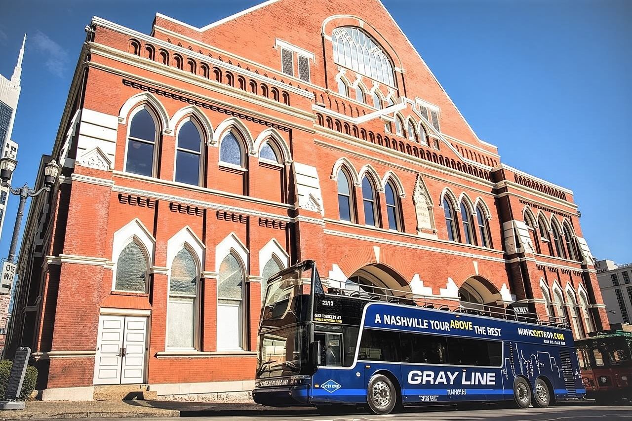 Best of Nashville City Sightseeing Tour on Double Decker Bus