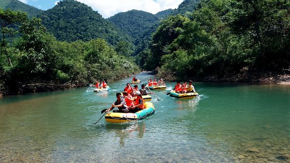 崇左德天瀑布景區+古龍山大峽谷一日遊【8人小團/私家團可選】