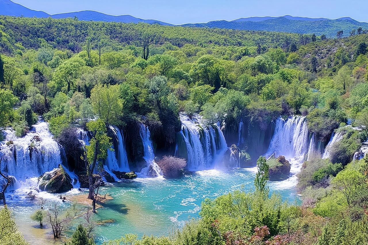 Descubra la excursión de un día a Herzegovina desde Mostar: cascadas de Kravice, Blagaj, Počitelj