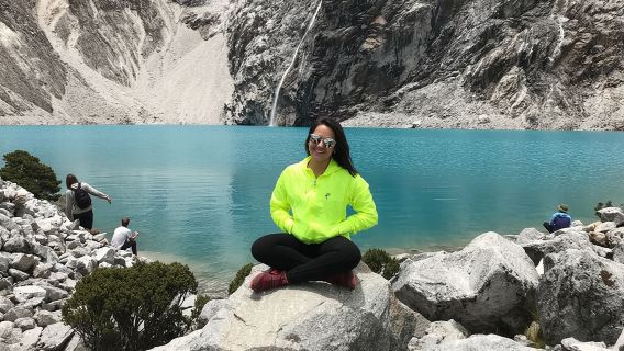 Trekking jusqu'à la Laguna 69