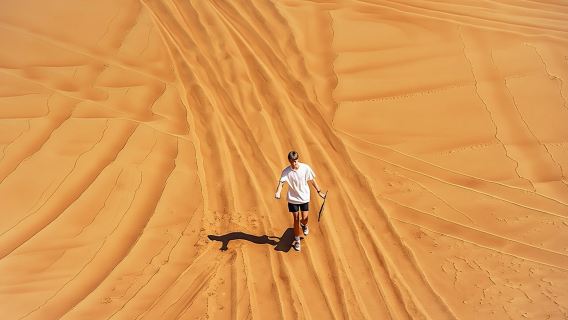 Сэндбординг в дюнах Сахары с катанием на верблюдах на закате и барбекю