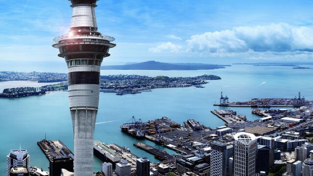 紐西蘭奧克蘭：天空塔+伊甸山火山+使命灣｜中文包車行程可調