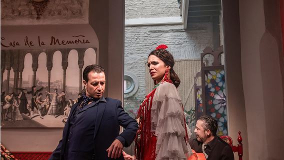 Ticket für die Flamenco-Show in der Casa de la Memoria