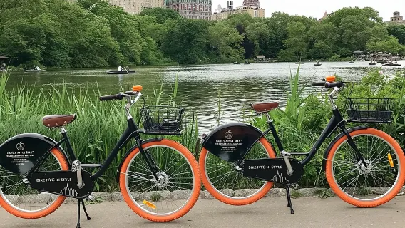Fietsverhuur in Central Park NYC