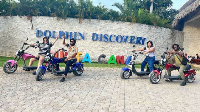 Tour en bicicleta eléctrica guiado por la ciudad de Punta Cana