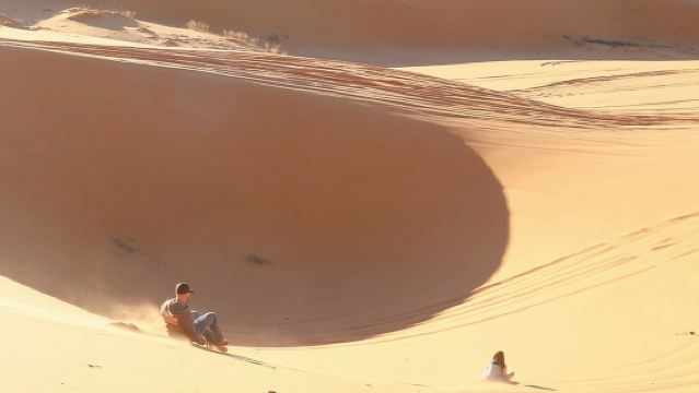 UTV Dune Cruise and Surf at Coral Pink Sand Dunes