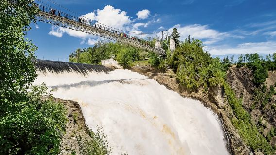 Quebec City: Montmorency Falls with Cable Car Ride