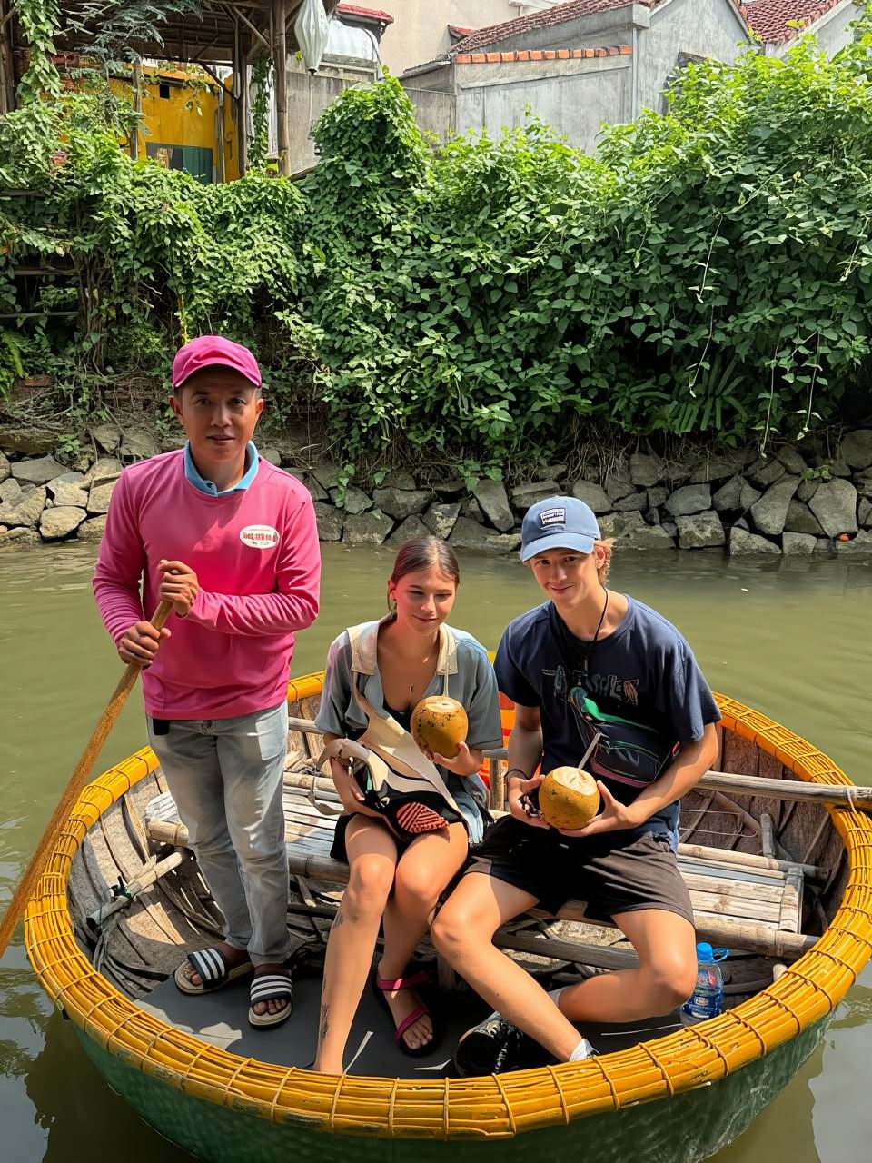 Hoi An: Hoi An Basket Boat Ride in Water Coconut Forest