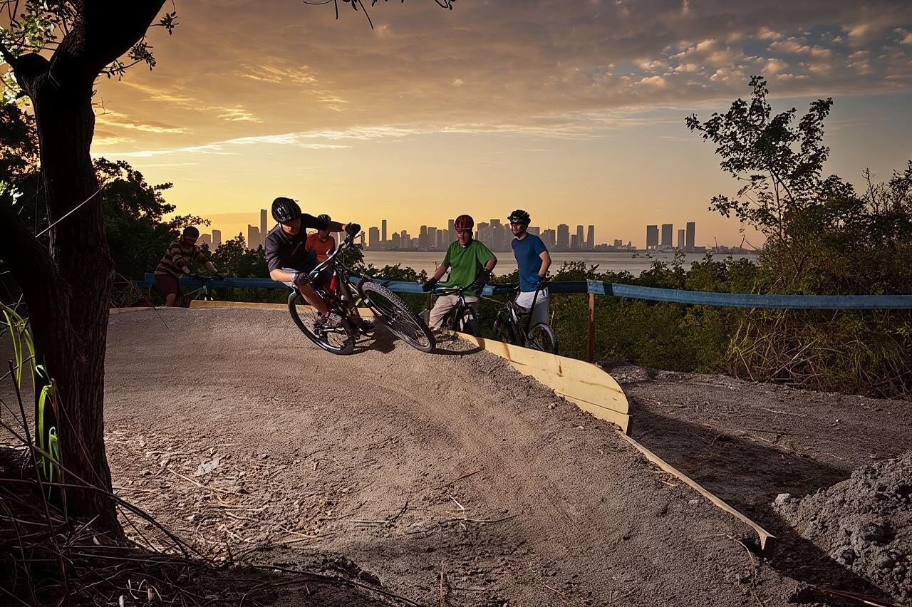 Miami: Mountain Bike Rental on Virginia Key Trails