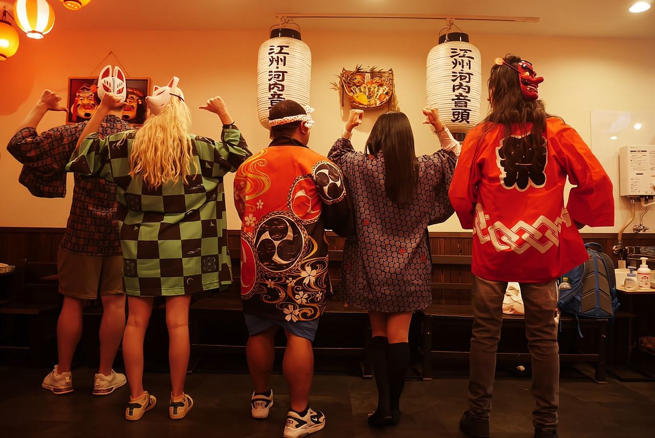 Osaka: Kelas Tari Bon Odori dengan Minuman