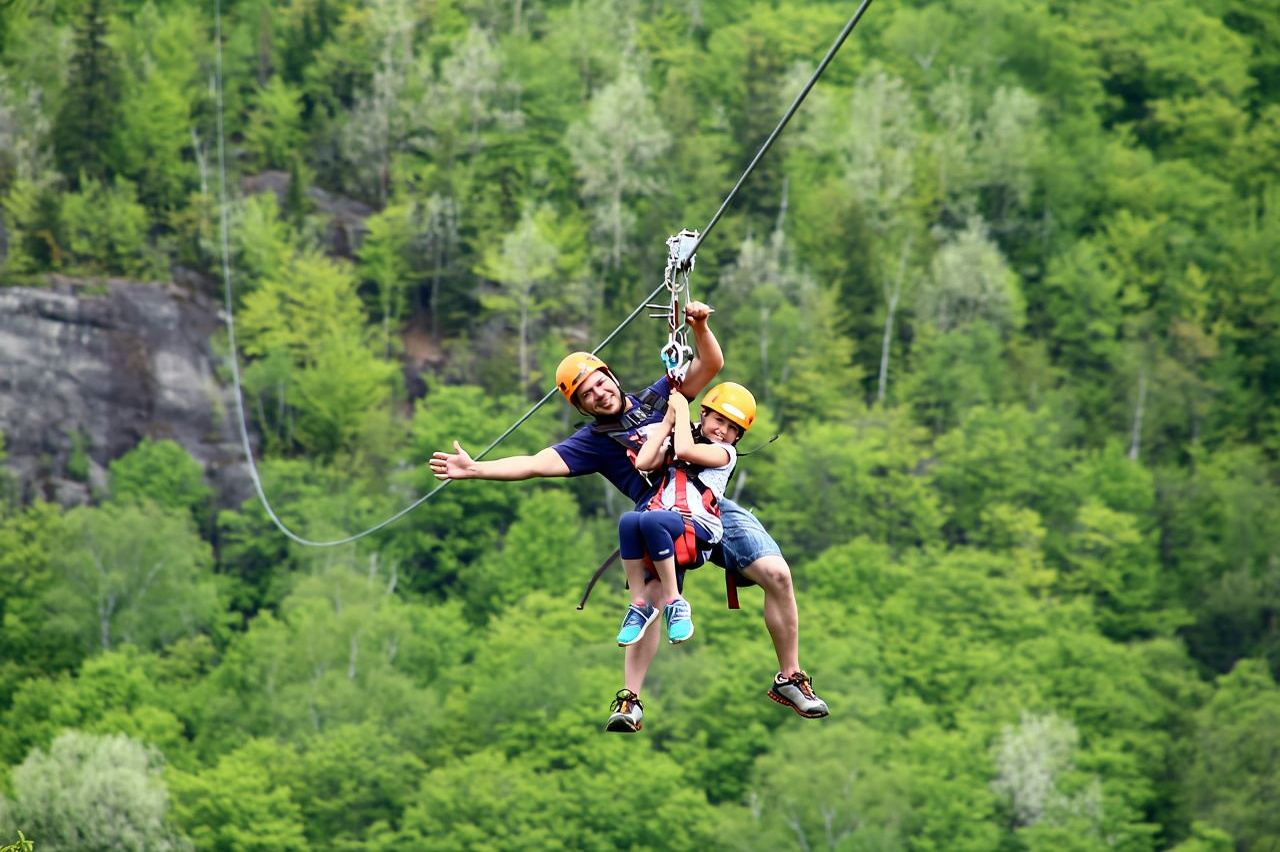 Tyroparc: Mega Ziplines and Hiking in the Laurentians