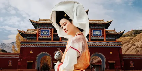 馬蹄石窟群+張掖七彩丹霞旅遊景區一日遊【可選8人頭等獨立座椅/上門接送】