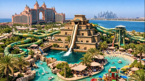 Aquaventure WaterparkHalf-day Tour [Entry pass]