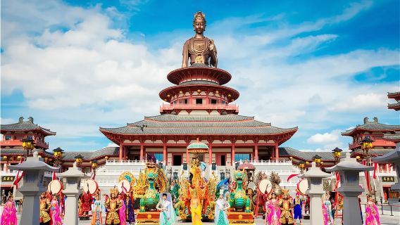 [Tur Danau Yangcheng Suzhou] Resor Wisata Semenanjung Danau Yangcheng + Pulau Lotus + [Keberangkatan dari Shanghai]