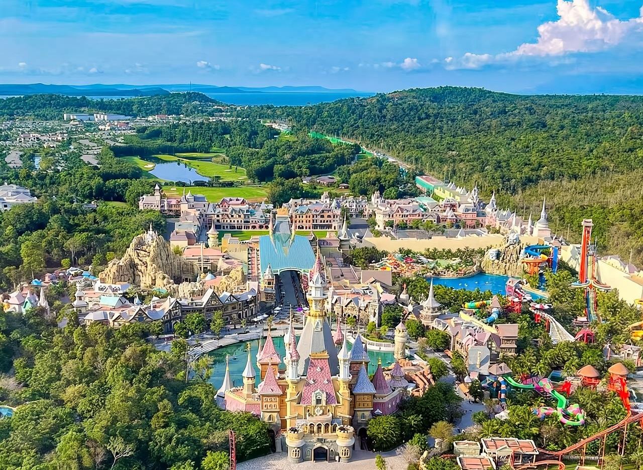 Phu Quoc Island Coral Park + May Rut Island + Gam Ghi Island + Thom Island + Water Park [Buffet Lunch]